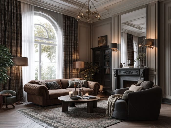 Дом в классическом стиле