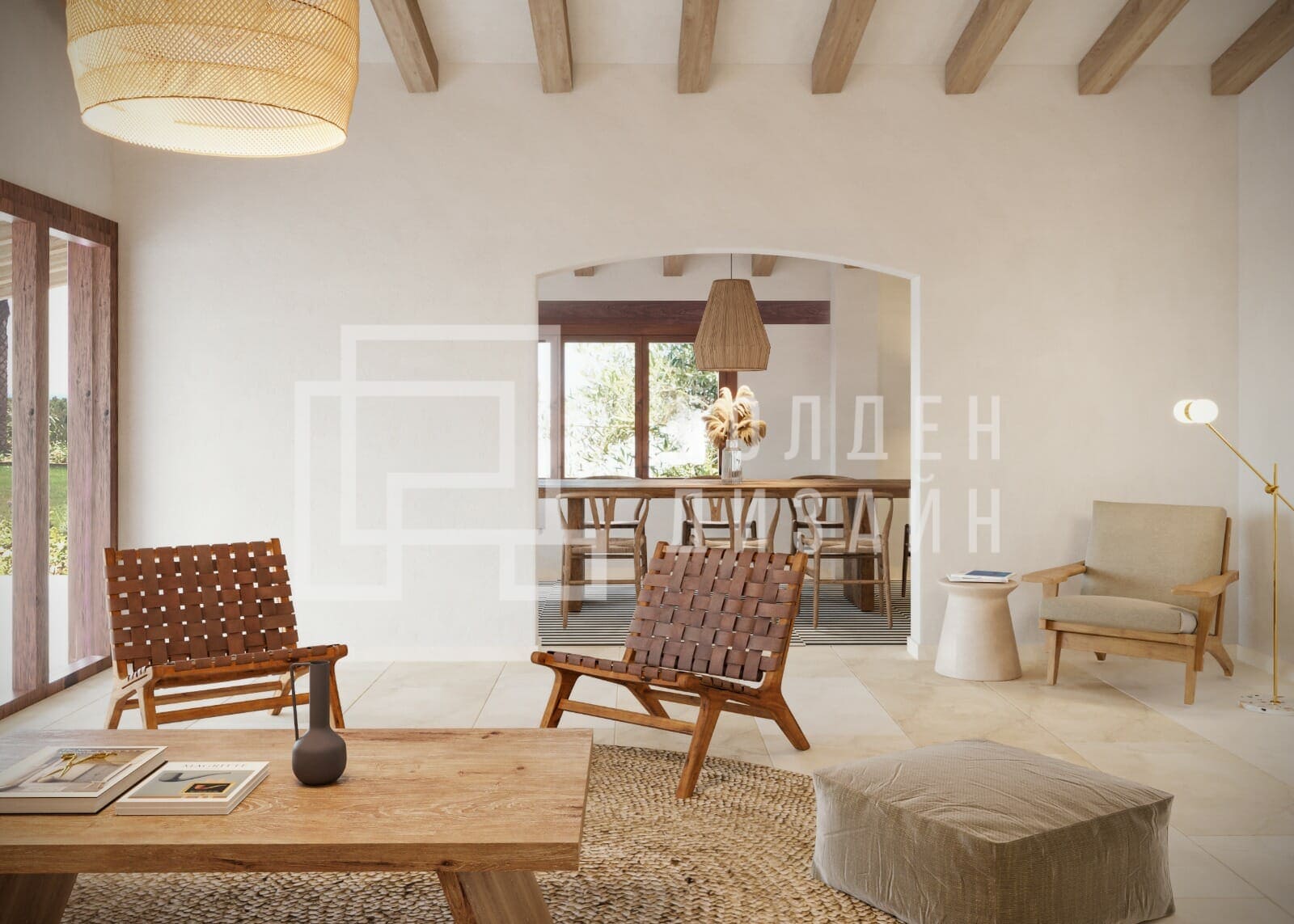 Дизайн интерьера в стиле бионика 6