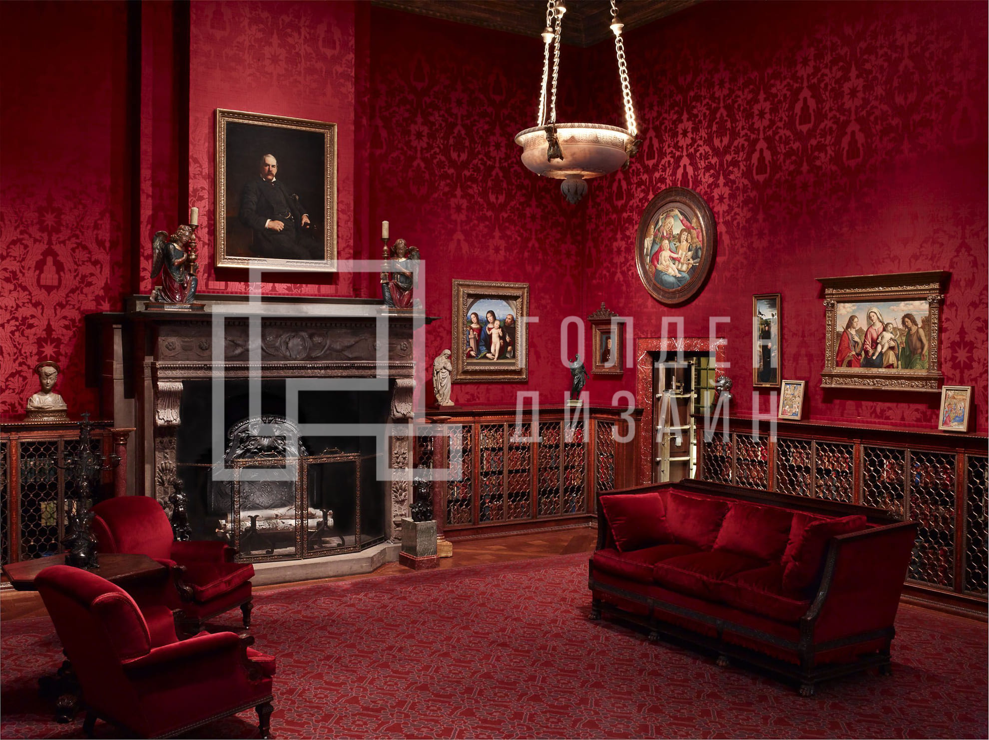 Готический стиль в дизайне интерьера 3