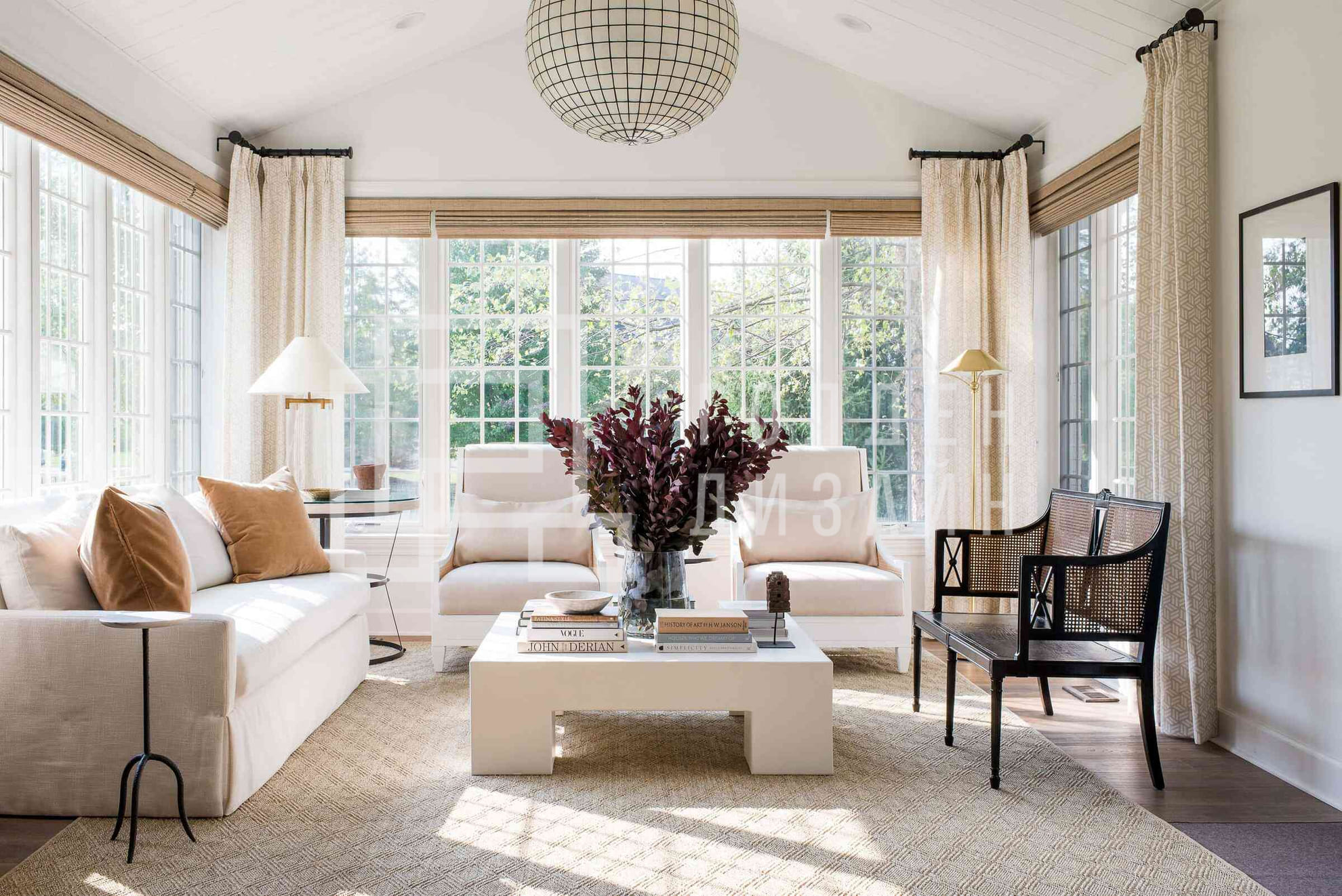 Американский стиль в дизайне интерьера 3