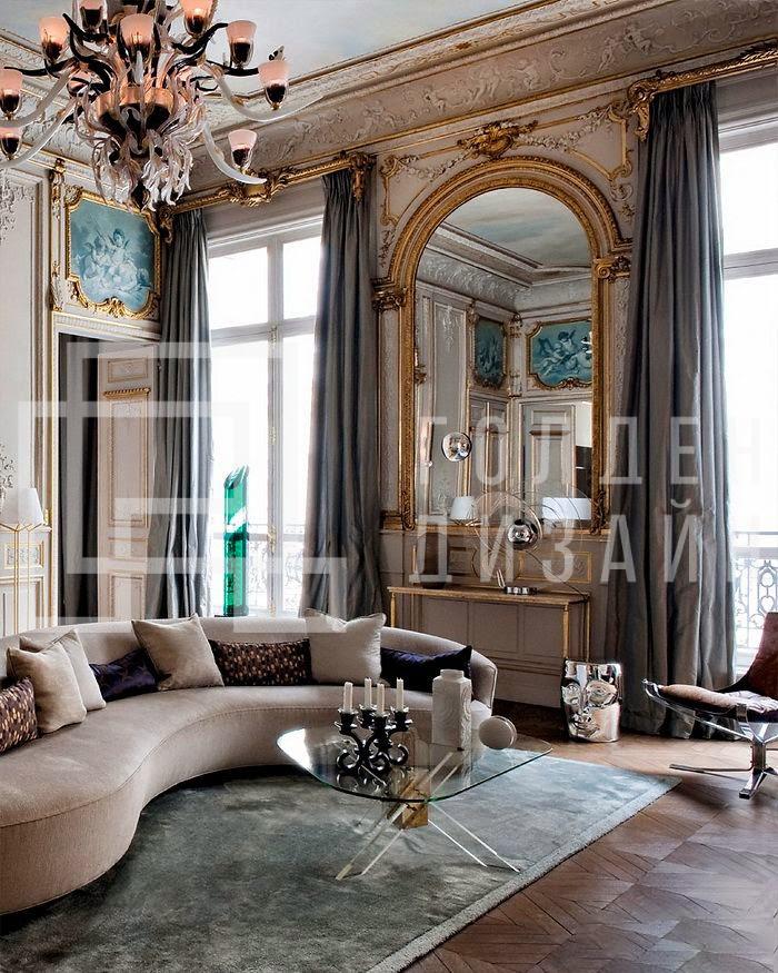 Стиль барокко в дизайне интерьера 0