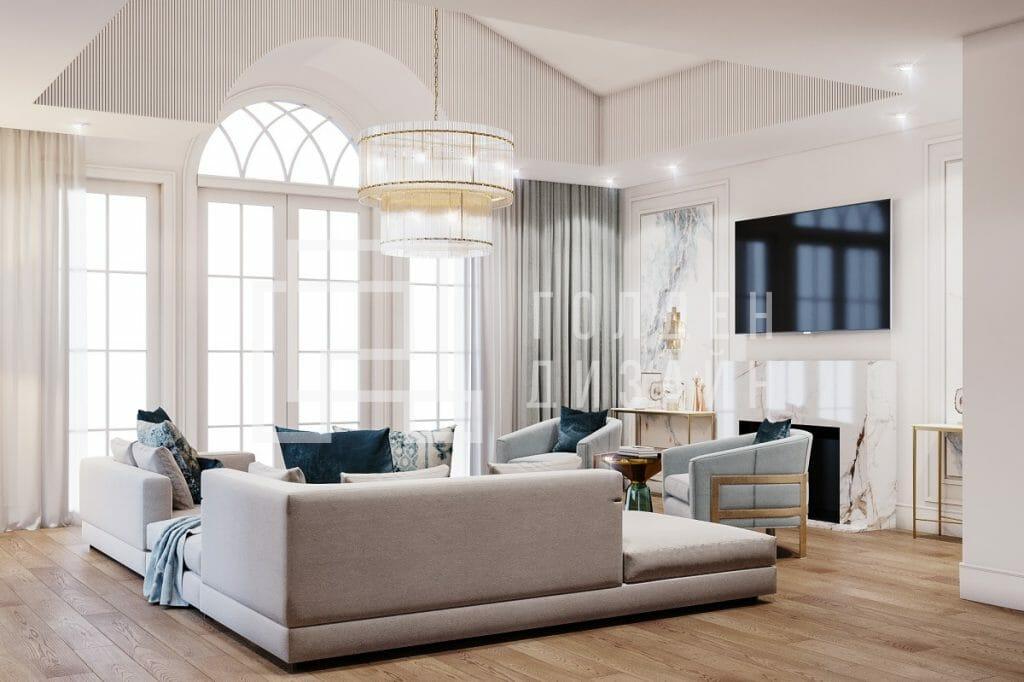 Неоклассика в дизайне интерьера 3