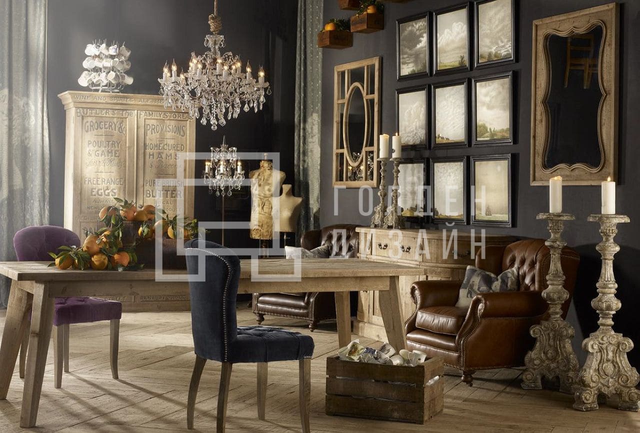 Классический стиль дизайна интерьера 3