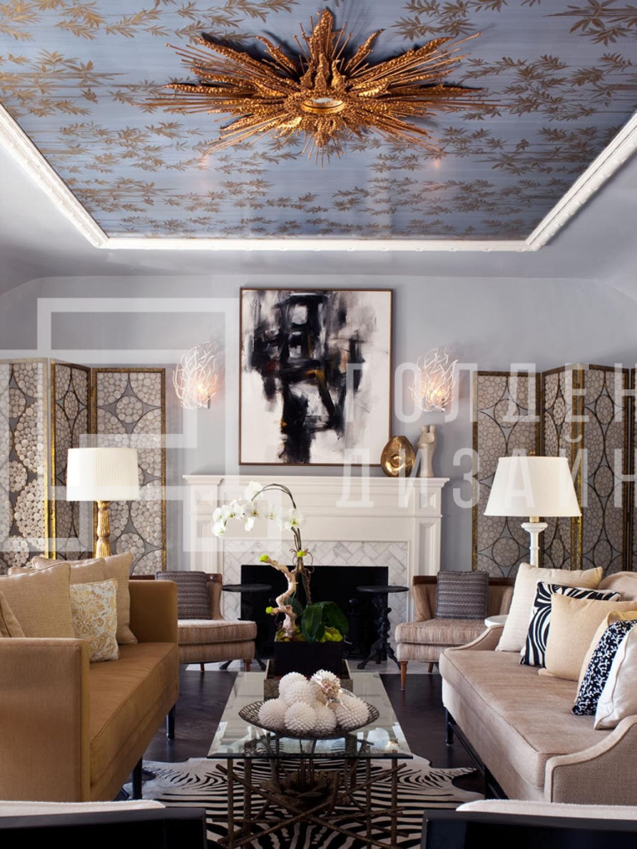 Дизайн интерьера в стиле Ар-деко 2