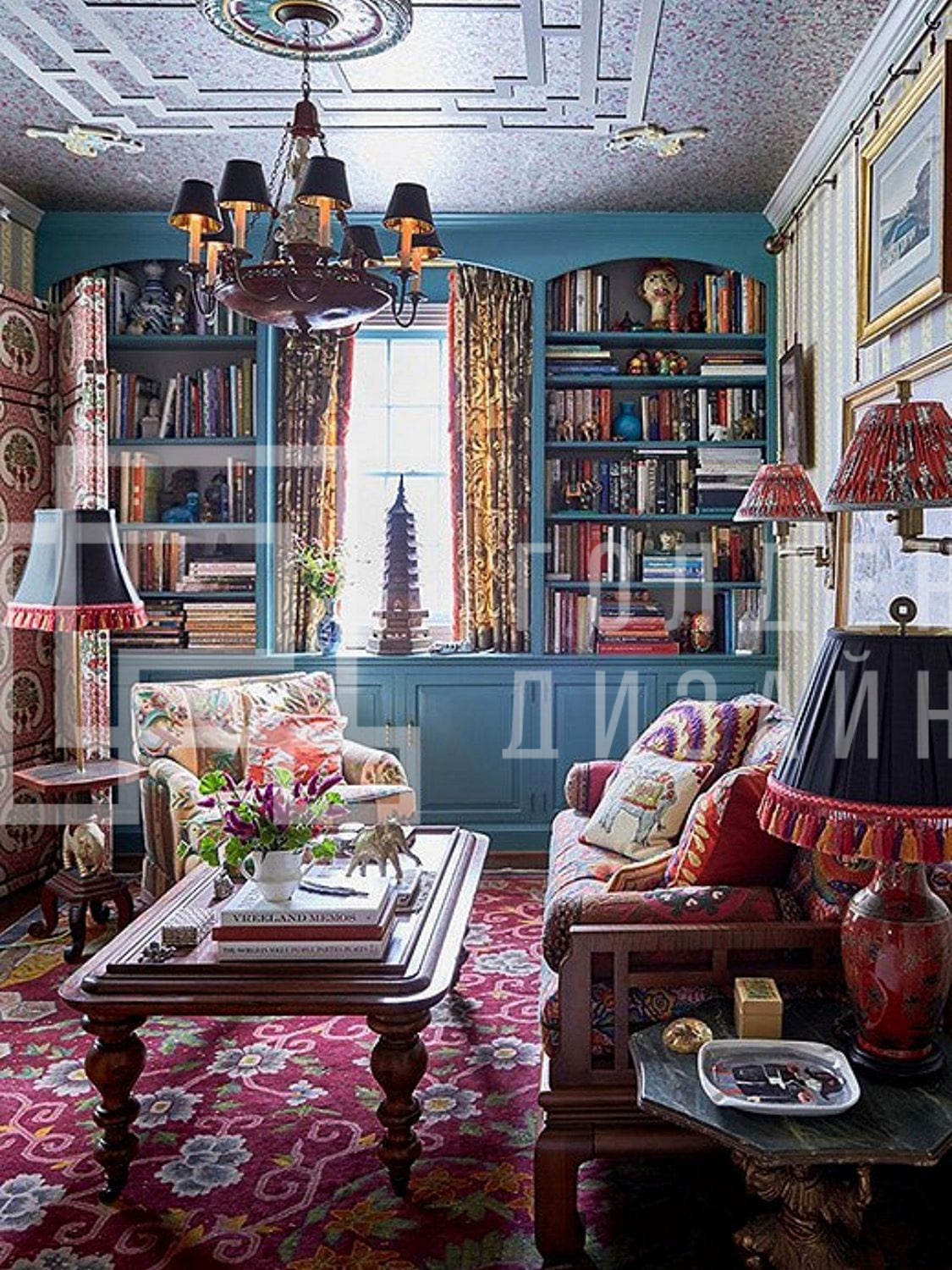 Дизайн интерьера в стиле Бохо 1