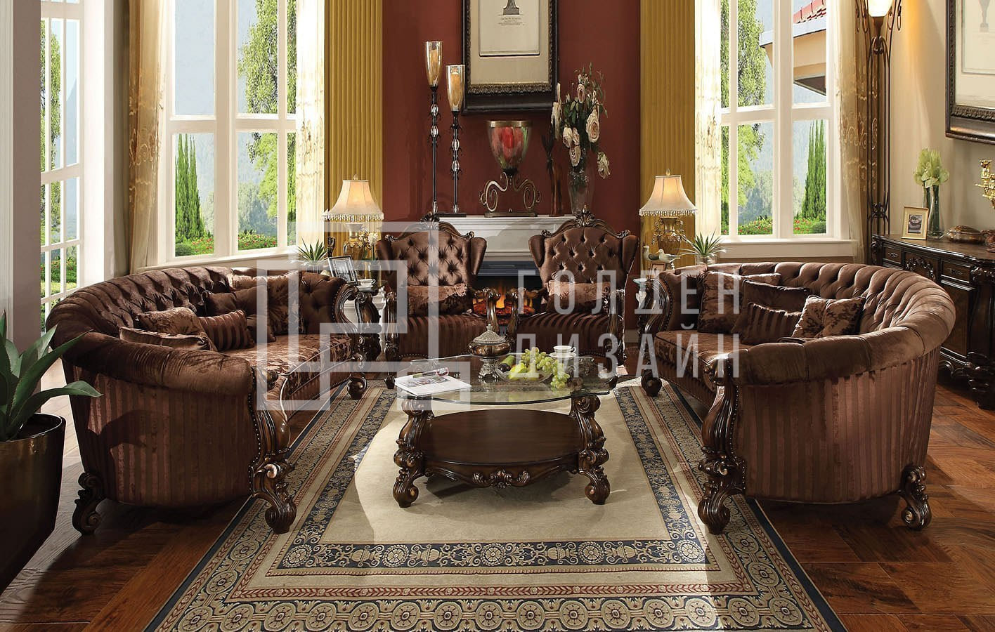 Стиль версаль в дизайне интерьера 1