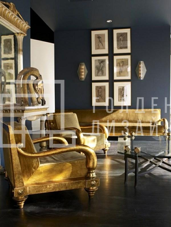 Египетский стиль в дизайне интерьера 2