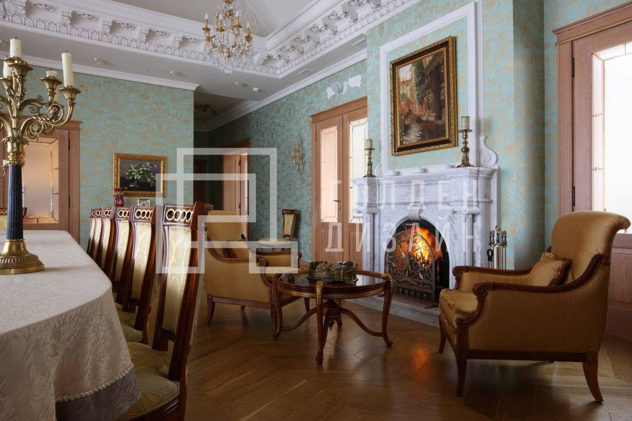 Стиль классицизм в дизайне интерьера 2