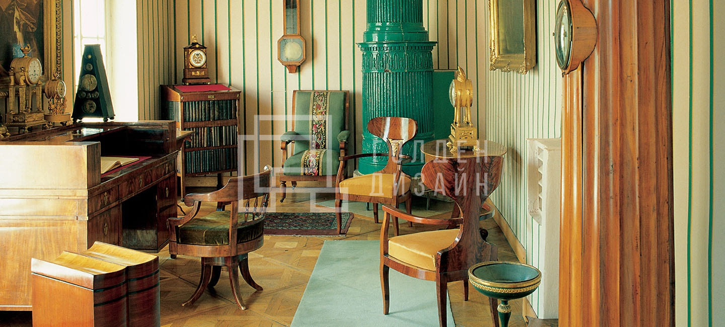 Дизайн интерьера в стиле бидермейер 5