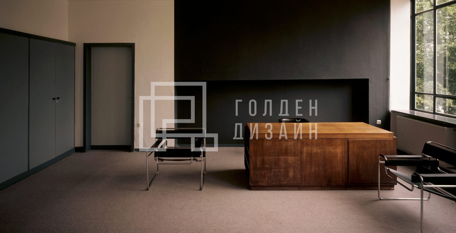 Дизайн интерьера в стиле баухауз 4