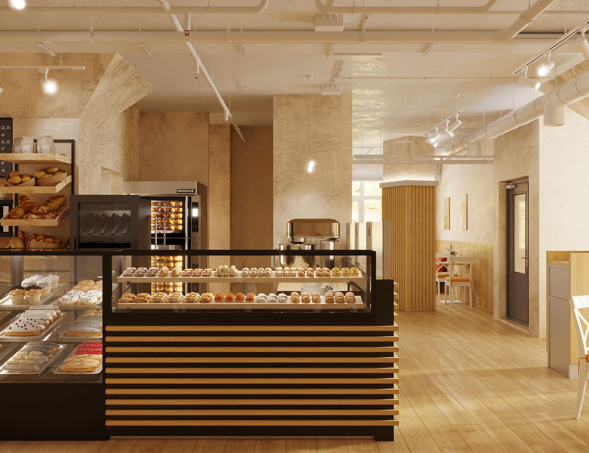 Пекарня на Большеохтинском проспекте 4