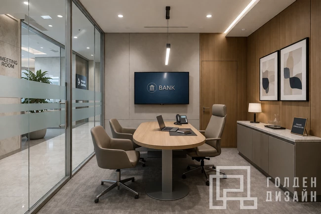 Дизайн интерьера банка
