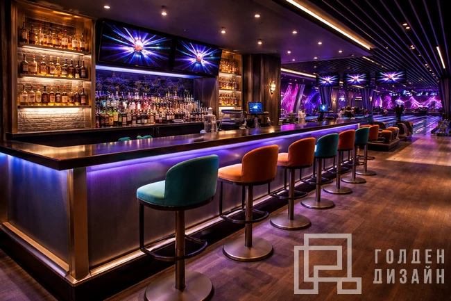 Дизайн интерьера боулинга