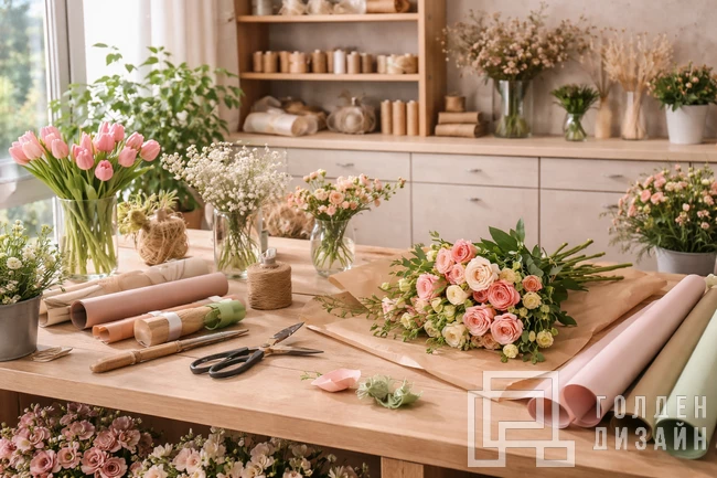 <h2>Что входит в проект дизайна цветочного магазина</h2>