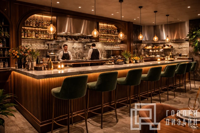 <h2>Что входит в проект дизайна гастробара</h2>