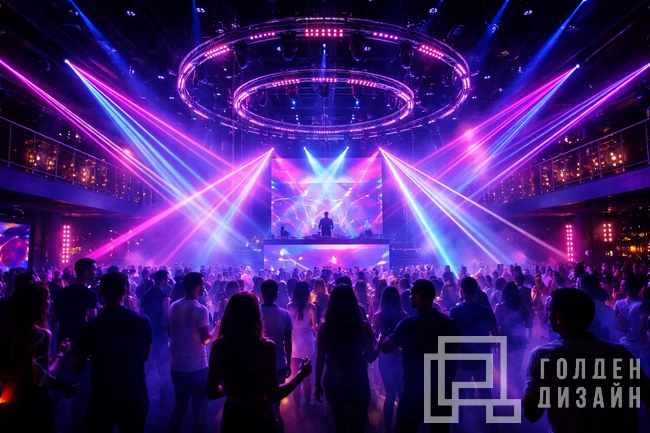 <h2>Интерьер ночного клуба — сцена, где главный герой — ваш гость</h2>