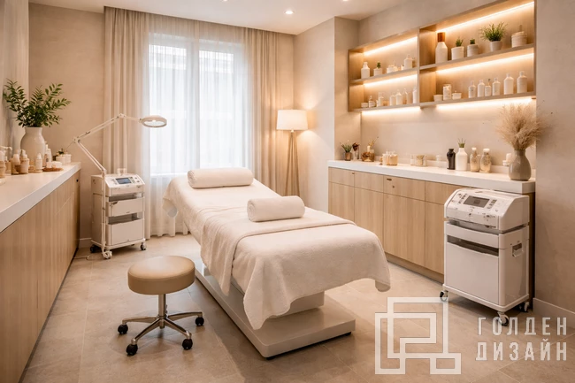 Дизайн интерьера салона красоты