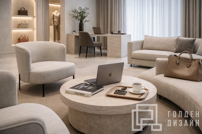 Дизайн интерьера шоурума