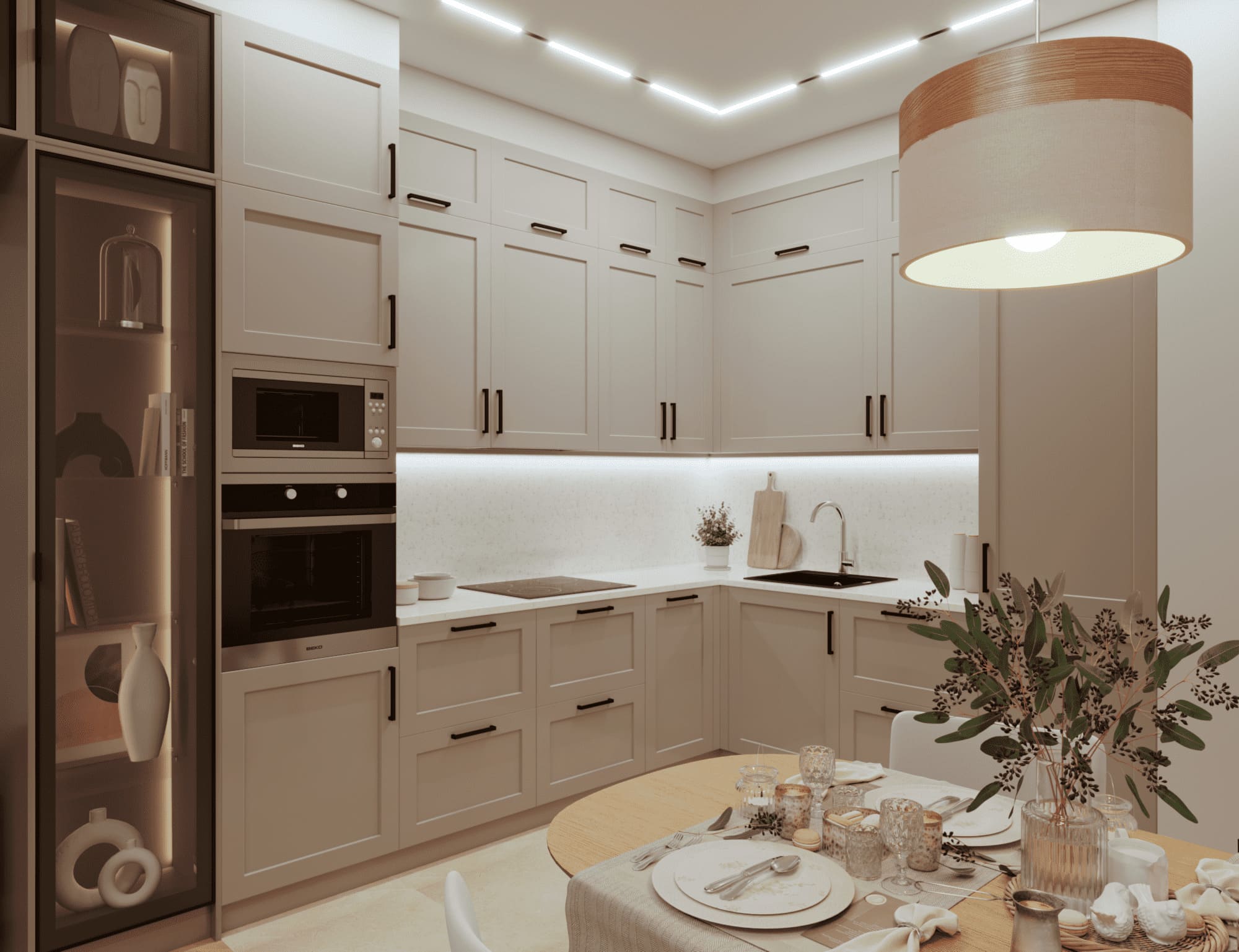 Дизайн интерьера кухни